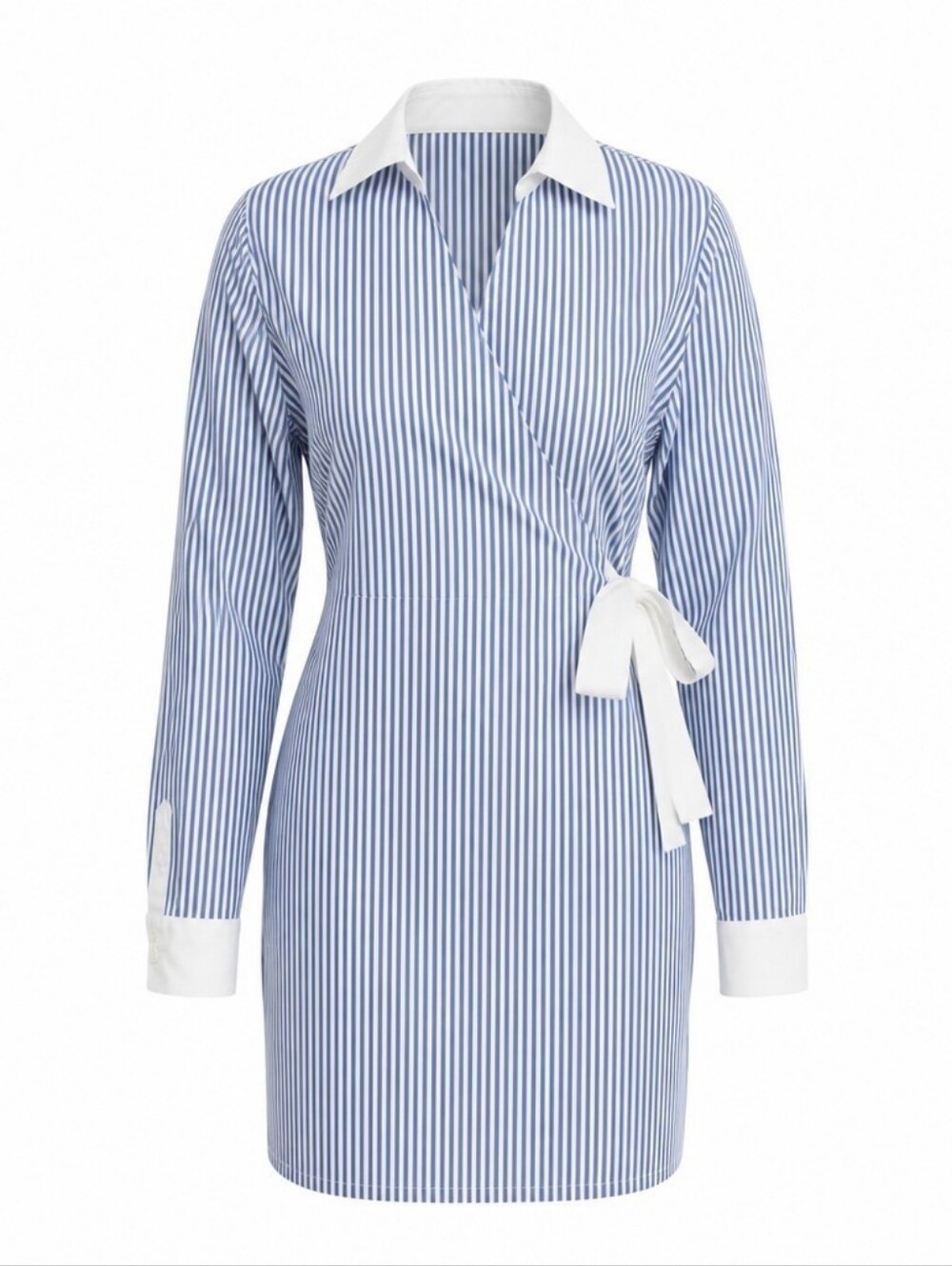 Spanx Stretch Wrap Shirtdress - Picture 4 of 16